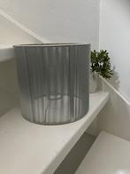 Lampenkap zilver, Huis en Inrichting, Lampen | Lampenkappen, Ophalen of Verzenden, Zo goed als nieuw, Rond, Minder dan 25 cm