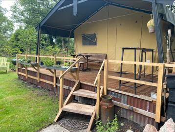 TE HUUR Safaritent -6 persoons - Dwingeloo (Dwingelerveld) beschikbaar voor biedingen