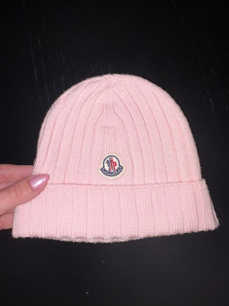 Moncler muts roze maat: XXS, Ophalen, Zo goed als nieuw, Overige maten, Muts