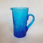 Vintage Italiaanse kobaltblauwe waterkan, Huis en Inrichting, Keuken | Servies, Gebruikt, -, -, Overige typen