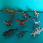 9x Speelgoed Dino's / Dinosaurussen / Dino, Ophalen of Verzenden, Zo goed als nieuw