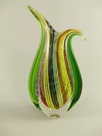 Murano style meerkleurige glazen ears vaas,, Antiek en Kunst, Kunst | Designobjecten, Ophalen of Verzenden