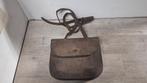 Vintage leren tasje, Ophalen of Verzenden, Gebruikt, Bruin, Schoudertasje