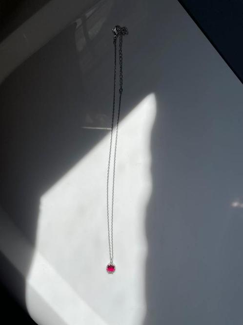Swarovski Ketting, Sieraden, Tassen en Uiterlijk, Kettinghangers, Zo goed als nieuw, Zilver, Overige voorstellingen, Met edelsteen