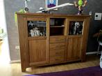 massief houten kast / buffetkast in nieuwstaat, Huis en Inrichting, Kasten | Buffetkasten, Ophalen, 200 cm of meer, 150 tot 200 cm
