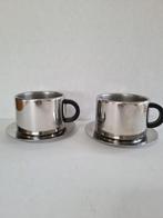 Casalinghi jumbo kop en schotel totaal 6 x cappuccino soep, Overige materialen, Gebruikt, Ophalen of Verzenden, Overige stijlen