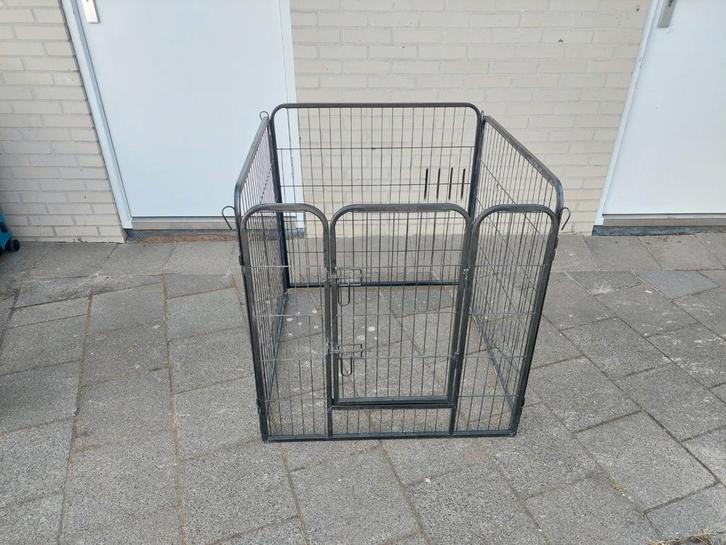 Honden/ puppy ren 85/245 cmx83cm x85cm (uitbreidbaar), Dieren en Toebehoren, Hondenhokken, Zo goed als nieuw, 110 cm of meer, Ophalen of Verzenden