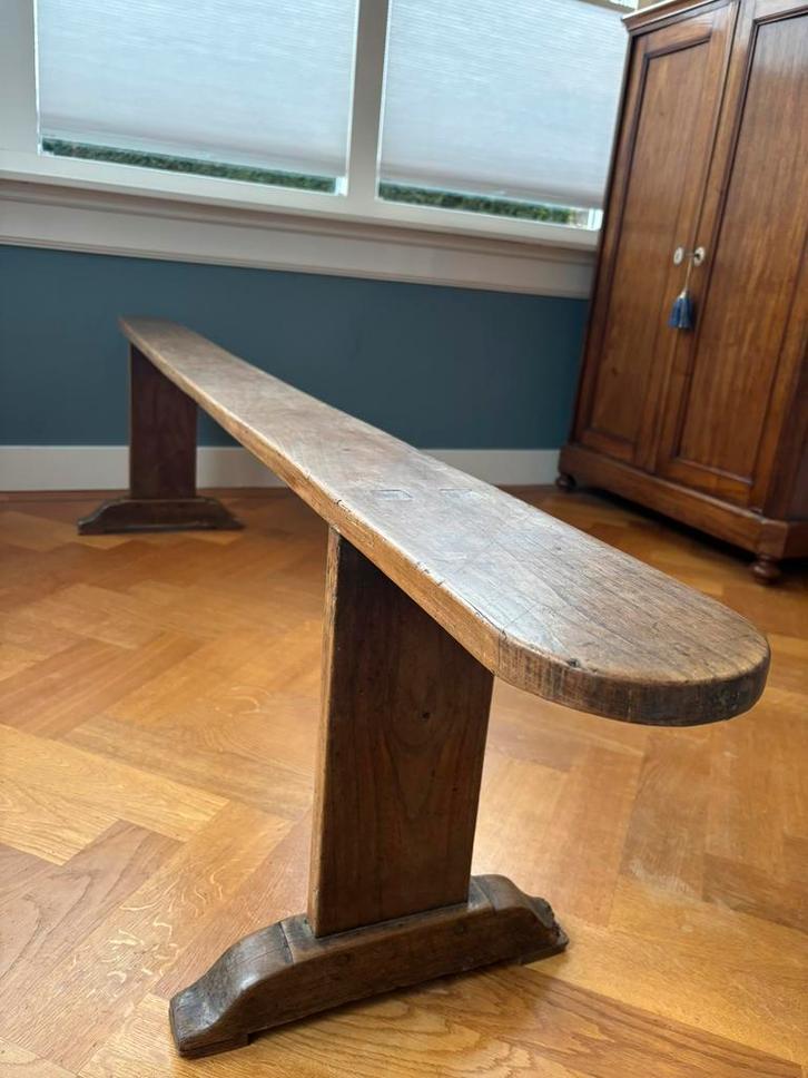 Antieke bank / eetkamerbank / eettafel / gangbank / 200 cm, Antiek en Kunst, Antiek | Meubels | Stoelen en Banken, Ophalen of Verzenden