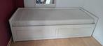 Brimnes uitschuifbed 80 of 160 x 200, Huis en Inrichting, Ophalen, Gebruikt, Wit, Tweepersoons