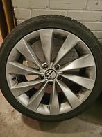 VW Scirocco Velgen met Winterbanden, Ophalen, 18 inch, Gebruikt, Banden en Velgen