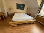 Bamboo bed en meer, Huis en Inrichting, Slaapkamer | Bedden, Ophalen, Bruin, Tweepersoons, Zo goed als nieuw