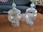 Glazen bowl kan, 2 stuks, Ophalen