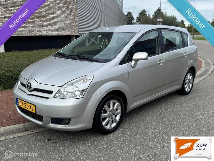 Toyota Corolla Verso 1.8 VVT-i Sol 7p AUTOMAAT/AIRCO/7 PERSO, Auto's, Toyota, Bedrijf, Te koop, Corolla Verso, ABS, Airbags, Airconditioning