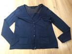 Mart visser donkerblauw dun vestje l glitter marineblauw, Maat 42/44 (L), Ophalen of Verzenden, Zo goed als nieuw, X