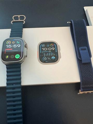 Apple watch ultra 2 met 2 originele apple bandjes beschikbaar voor biedingen