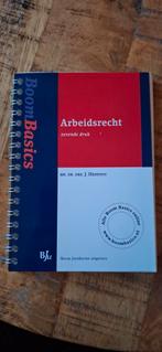 Arbeidsrecht - Boom Basics, Zo goed als nieuw, Mr. Dr. Drs. J. Heinsius, Alpha, HBO
