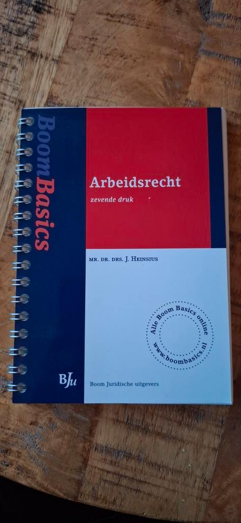Arbeidsrecht - Boom Basics, Boeken, Studieboeken en Cursussen, Zo goed als nieuw, HBO, Alpha, Ophalen of Verzenden
