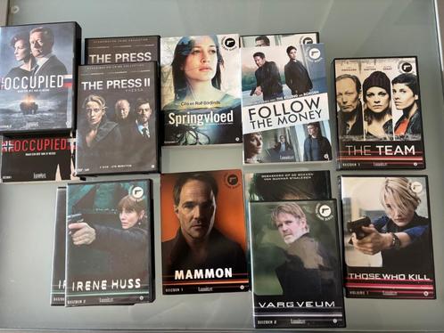 Scandinavische krimi's, Cd's en Dvd's, Dvd's | Thrillers en Misdaad, Zo goed als nieuw, Detective en Krimi, Vanaf 16 jaar, Ophalen