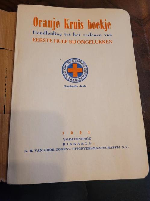 Oranje Kruis boekje 16e druk 1951, Boeken, Gezondheid, Dieet en Voeding, Gelezen, Gezondheid en Conditie, Ophalen of Verzenden