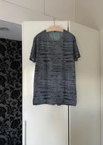 Jeansblauw T-shirt met grafische print; Cast Iron; maat XXL, Kleding | Heren, Grote Maten, Blauw, Trui of Vest, Ophalen of Verzenden