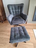 Urban Sofa Fauteuil Flynn draaipoot + hocker (draaipoot), Ophalen, 75 tot 100 cm, Zo goed als nieuw, 75 tot 100 cm