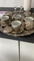 Zilveren Turks Koffieservies, Ophalen of Verzenden
