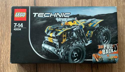 LEGO Technic 42034 Quad Bike, Kinderen en Baby's, Speelgoed | Duplo en Lego, Zo goed als nieuw, Lego, Complete set, Ophalen of Verzenden