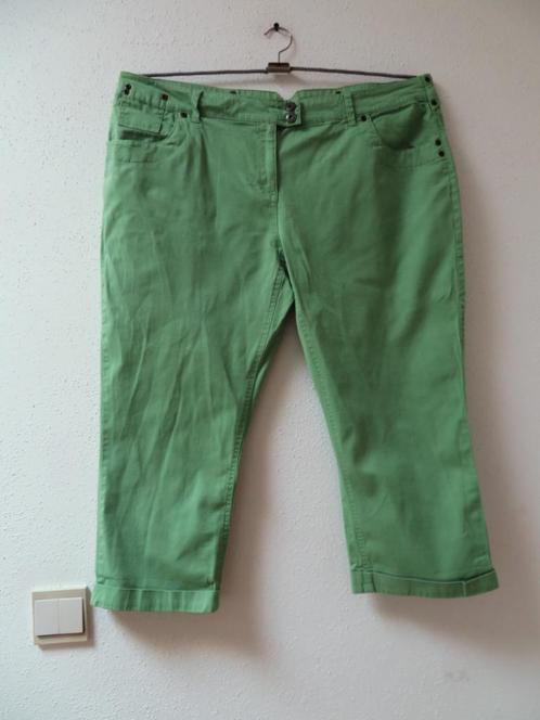 K41 YESSICA nieuwe driekwart broek groen maat 48, Kleding | Dames, Grote Maten, Nieuw, Broek of Spijkerbroek, Groen, Ophalen of Verzenden