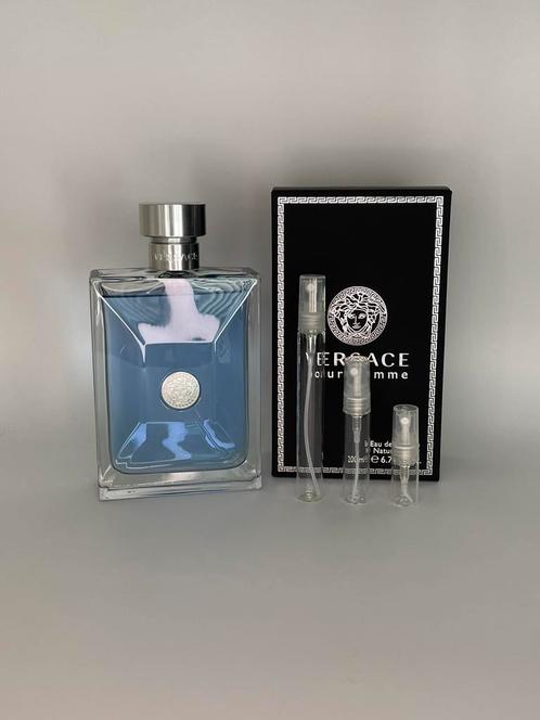 Versace Pour Homme Sample/Decant, Sieraden, Tassen en Uiterlijk, Uiterlijk | Parfum, Zo goed als nieuw, Verzenden
