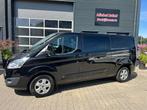Ford Transit Custom 290 2.0 TDCI L2H1 Dubbele Cabine, Voorwielaandrijving, 4 cilinders, Navigatiesysteem, Zwart