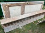 Oude Paneeldeur massief 211,5 x 88 cm, Doe-het-zelf en Verbouw, Deuren en Horren, Ophalen, Gebruikt, 80 tot 100 cm, Binnendeur
