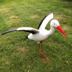 Ooievaar voor in de tuin, Ophalen