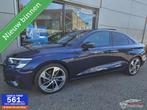 Audi A3 Limousine 35 TFSI S edition Panorama/Keyless/RS Seat, 1498 cc, 150 pk, Blauw, Bedrijf