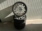 Audi A3 velgen met winterbanden, Ophalen, Gebruikt, Velg(en), 17 inch