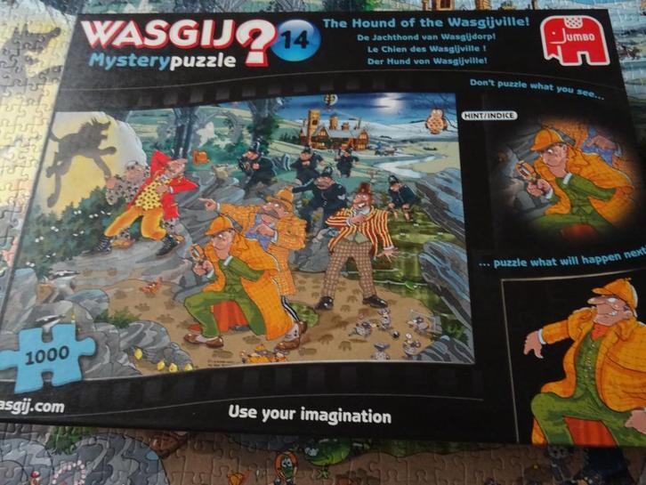 6 x Wasgij puzzel, Hobby en Vrije tijd, Gezelschapsspellen | Bordspellen, Zo goed als nieuw, Ophalen of Verzenden