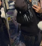 Zwarte Leren Schoudertas - Nieuw & Trendy!, Sieraden, Tassen en Uiterlijk, Tassen | Damestassen, Ophalen of Verzenden, Nieuw, Zwart