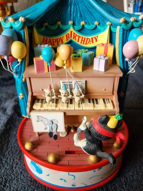 Happy birthday- muziekdoosje in goede staat., Muziek en Instrumenten, Overige Muziek en Instrumenten, Zo goed als nieuw, Ophalen