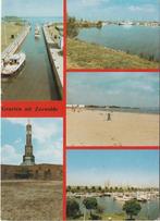 ZEEWOLDE Sluis Toren Haven Strand Groeten, Verzamelen, Ansichtkaarten | Nederland, Verzenden, 1980 tot heden, Gelopen, Flevoland