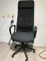 IKEA MARKUS Bureaustoel - Zwart, Huis en Inrichting, Bureaustoelen, Ophalen, Gebruikt, Zwart, Bureaustoel