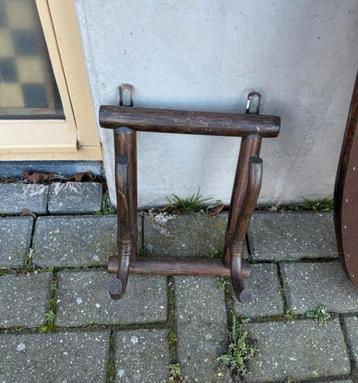 Vintage Wandkapstok Hout beschikbaar voor biedingen