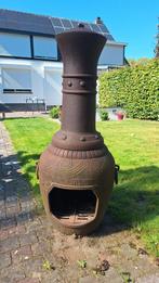 Gietijzeren Buitenhaard Tuinhaard Cortenstaal, Tuin en Terras, Tuinhaarden, Ophalen, Gebruikt