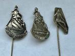 3 Spelden De Erwtenman Den Bosch (Broche+2 spelden), Verzamelen, Speldjes, Pins en Buttons, Ophalen of Verzenden, Zo goed als nieuw