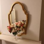 Prachtige gouden spiegel met sierlijke rand, Antiek en Kunst, Ophalen