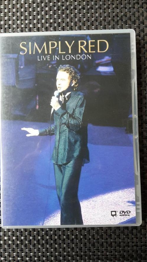DVD Simply Red - Live In London, Cd's en Dvd's, Dvd's | Muziek en Concerten, Zo goed als nieuw, Muziek en Concerten, Alle leeftijden