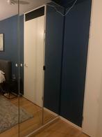 Ikea Pax/Aheim kledingkast met spiegeldeuren, Huis en Inrichting, Kasten | Kledingkasten, Ophalen, Gebruikt, 200 cm of meer, 50 tot 100 cm