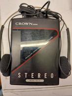 Crown SZ-31 draagbare cassettespeler, Audio, Tv en Foto, Ophalen of Verzenden, Walkman