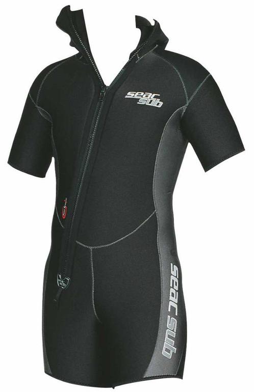 Duikpak SeaTeam 5mm. Shorty. Maat MT Nieuw, Watersport en Boten, Duiken, Nieuw, Duikpak, Ophalen of Verzenden