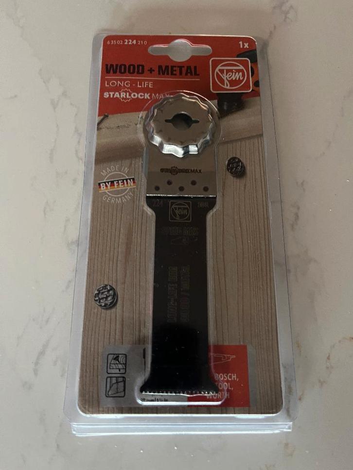 Fein Starlock Max zaagblad multitool xxl lengte Bi-metaal, Doe-het-zelf en Verbouw, Gereedschap | Machine-onderdelen en Toebehoren