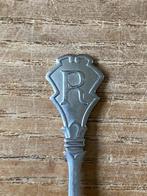 Vintage Gero Zilmeta theelepel monogram letter R, Ophalen of Verzenden