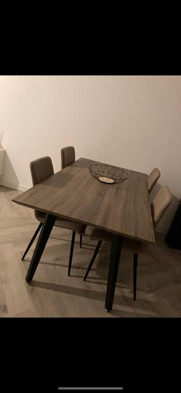 Tafel te koop bruin/taupe